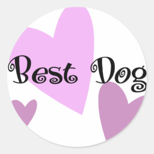Bestdog Ronde Sticker