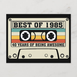 Beste 1985 40 jaar geweldige feestdagenkaart