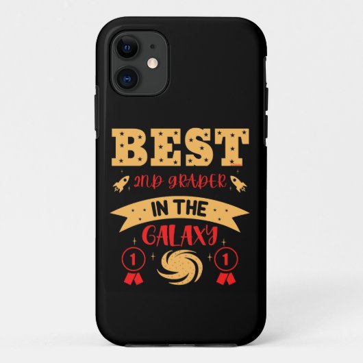 BESTE 2DE GRADER IN DE GALAXY grappig Case-Mate iPhone Case (Achterkant)