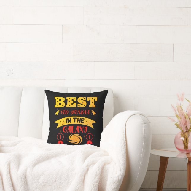 BESTE 3D GRADER IN DE GALAXY grappig Kussen (Bank)