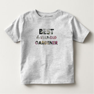 Beste 4-jarige Rozen van Gardener (© Mira) Kinder Shirts