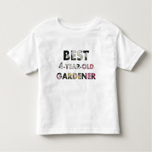 Beste 4-jarige Rozen van Gardener (© Mira) Kinder Shirts
