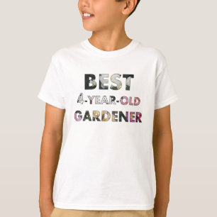 Beste 4-jarige Rozen van Gardener (© Mira) T-shirt