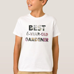 Beste 6-jarige Rozen van Gardener (© Mira) T-shirt