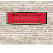 Beste 8 ft banner! Speciale klasse reunion banner