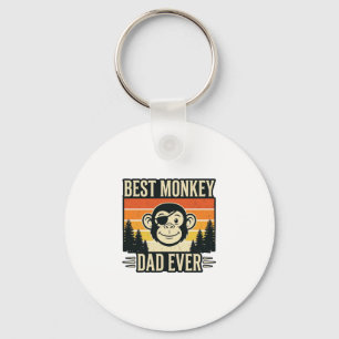 Beste aap vader ooit vintage aap vader shirt_1 sleutelhanger