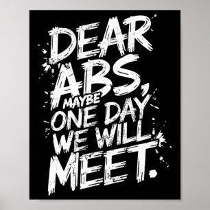 Beste abs misschien op een dag zullen we voldoen a poster