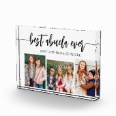 Beste Abuela ooit - Kleinkinderen Fotocollage Fotoblokken (Rechts)