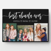 Beste Abuela ooit - Kleinkinderen Fotocollage Fotoplaat (voorkant)