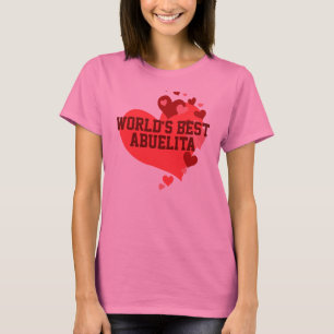 Beste Abuelita van de wereld T-shirt