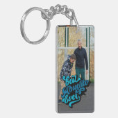 Beste Abuelito ooit | Foto opa Sleutelhanger (Voorkant Links)