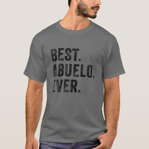 Beste Abuelo Ooit Funny Opa Grootvader Spaans T-shirt