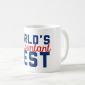 Beste accountant ter wereld koffiemok (Voorkant rechts)