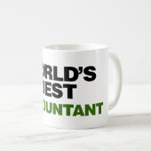Beste accountant ter wereld koffiemok (Voorkant rechts)