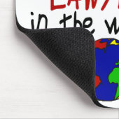 Beste advocaat in de wereld 2 (papa) muismat (Hoek)