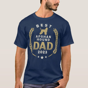 Beste Afghaanse Hound Dad 2023 Leuke Tazi Spay Dog T-shirt