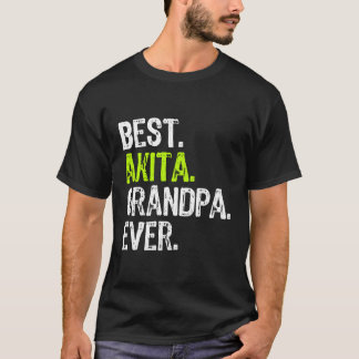 Beste Akita opa ooit Hondenliefhebber cadeau T-shirt