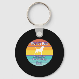 Beste Alapaha Blue Blood Bulldog vader Sleutelhanger