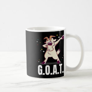 Beste aller tijden G.O.A.T. Funny Goat Dab Danci Koffiemok