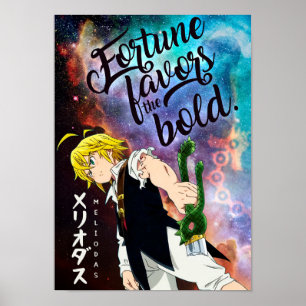 Beste Anime citeert over Fortuin Poster