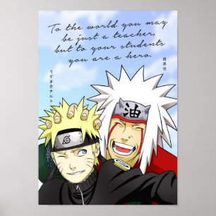 Beste Anime citeert over leraar en student Poster
