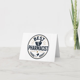 Beste Apotheker Bedankkaart