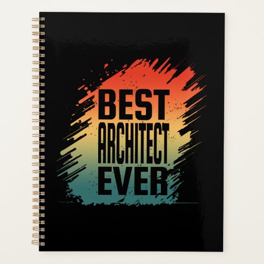 BESTE ARCHITECT Ooit Planner (Voorkant)