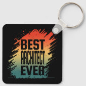 BESTE ARCHITECT Ooit Sleutelhanger (Achterkant)