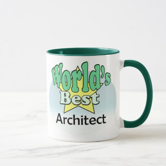 Beste architect ter wereld mok (Rechts)