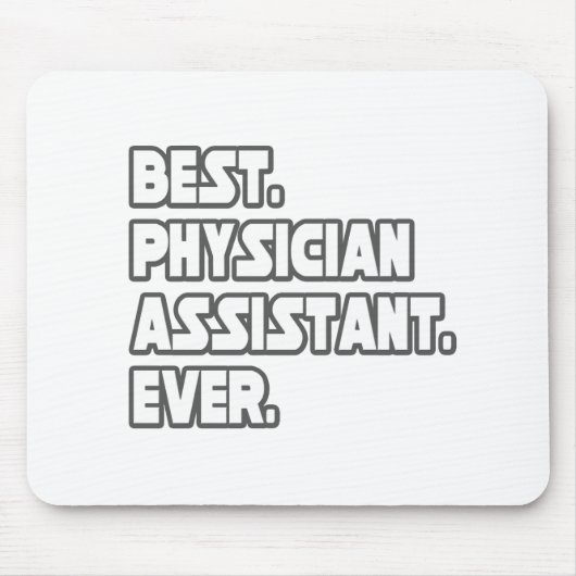 Beste arts assistent ooit muismat (Voorkant)