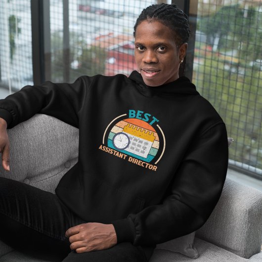 Beste Assistent Directeur - Retro AD Hoodie