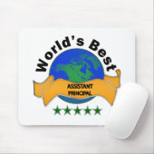 Beste assistent-directeur ter wereld muismat (Met muis)