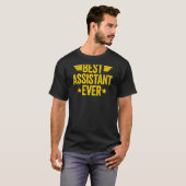 Beste assistent ooit 3 t-shirt (Voorkant volledig)