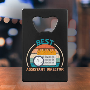 Beste Assistent Regisseur - Film Crew Gift Kredietkaart Flessenopener