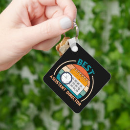 Beste assistent regisseur - Retro Style Sleutelhan Sleutelhanger