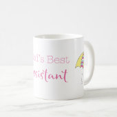 Beste assistent ter wereld koffiemok (Voorkant rechts)