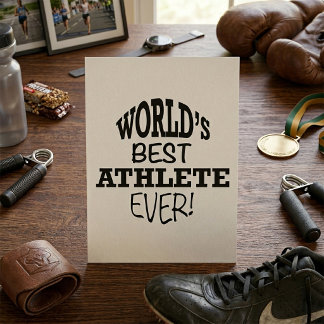 Beste atleet ter wereld ooit kaart