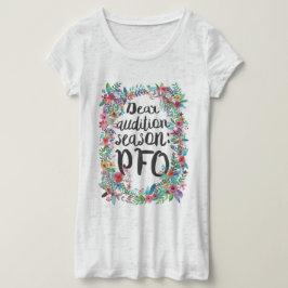 Beste auditieseizoen: PFO floreel shirt
