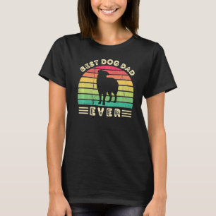 Beste Australische Shepherd Dad Oog voor vaders va T-shirt