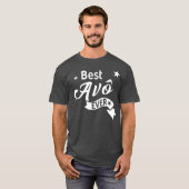 Beste Avo ooit Portugese opa T-shirt (Voorkant volledig)