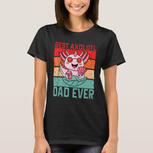 Beste Axolotl citaat Papa ooit Cool Beste Papa ooi T-shirt