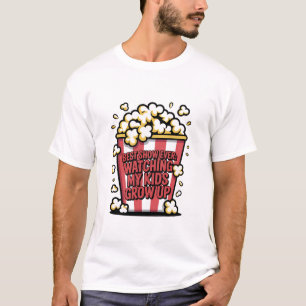 Beste baan ooit om mijn kinderen te zien opgroeien t-shirt