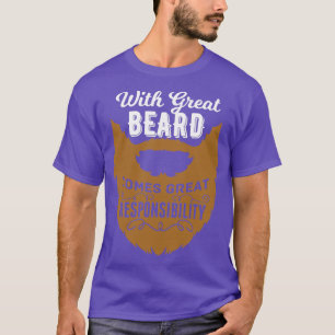 Beste baard voor gekookte Mannen, kogelslijpstukke T-shirt