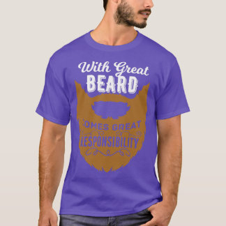 Beste baard voor gekookte Mannen, kogelslijpstukke T-shirt