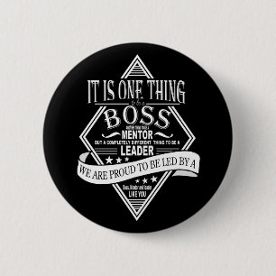 Beste baas ooit badge ronde button 5,7 cm