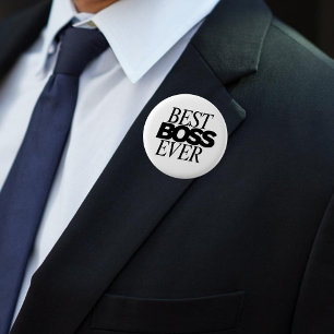Beste baas ooit Button badge   Leuke werknemer app