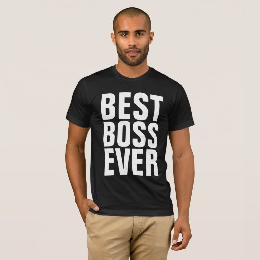 BESTE BAAS OOIT T-shirts (Voorkant volledig)