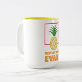 Beste baas ooit tweekleurige koffiemok (Voorkant links)