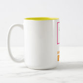 Beste baas ooit tweekleurige koffiemok (Links)