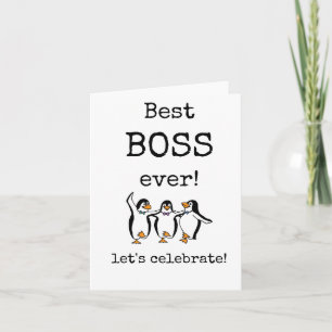 Beste baas ooit, Waardering Kaart, Schattige Kaart
